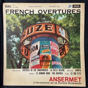 French Overtures · Ernest Ansermet