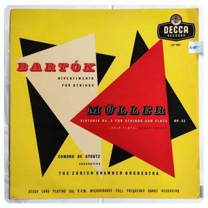 Divertimento For Strings / Sinfonia No. 2 For Strings And Flute Op. 53 · Béla Bartók