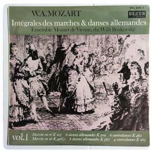 Intégrales Des Marches Et Danses Allemandes (Volume 1) · Wolfgang Amadeus Mozart