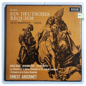 Ein Deutsches Requiem / Alto Rhapsody / Nänie · Johannes Brahms
