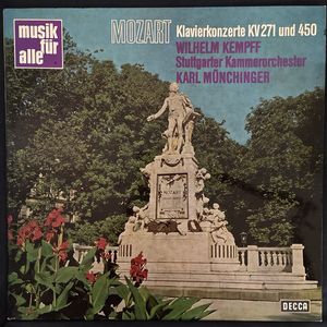 Klavierkonzerte KV 271 und 450 · Wolfgang Amadeus Mozart
