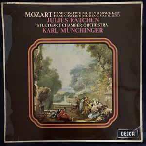 Piano Concerto No. 20 In D Minor, K.466 / Piano Concerto No. 25 In C Major, K.503 · Wolfgang Amadeus Mozart
