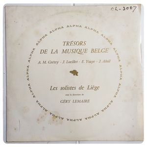 Trésors De La Musique Belge · André-Modeste Gretry
