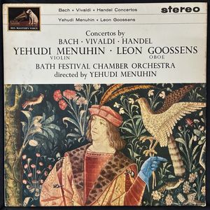 Concertos By Bach · Vivaldi · Handel · Yehudi Menuhin
