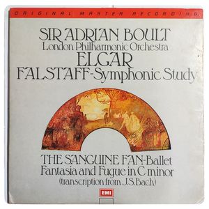Falstaff - Symphonic Study / The Sanguine Fan - Ballet / Fantasia And Fugue In C Minor · Sir Adrian Boult