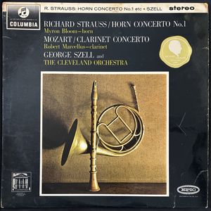Concerto In A Major For Clarinet And Orchestra, K. 622 / Concerto No. 1 In E-Flat Major For Horn And Orchestra, Op. 11 · George Szell