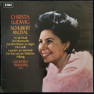 A Schubert Recital · Christa Ludwig