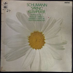 "Spring" Symphony / Manfred Overture · Robert Schumann