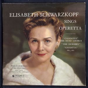 Elisabeth Schwarzkopf Sings Operetta · Elisabeth Schwarzkopf