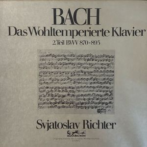 Das Wohltemperierte Klavier (2. Teil BWV 870-893) · Johann Sebastian Bach