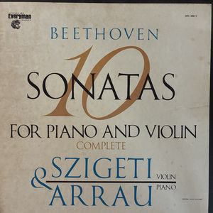 10 Sonatas For Piano And Violin Complete · Ludwig van Beethoven