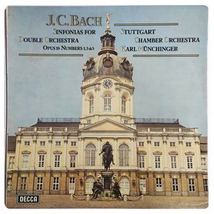 Sinfonias For Double Orchestra Opus 18 Number 1,3 & 5 · Johann Christian Bach