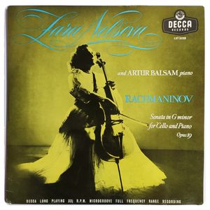 Sonata In G Minor For 'Cello And Piano Opus 19 · Sergei Rachmaninoff