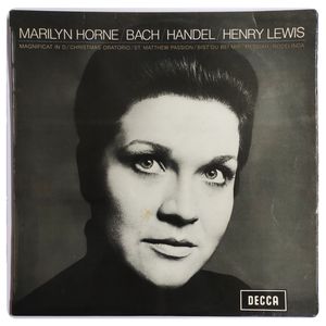 Marilyn Horne Sings Bach And Handel · Marilyn Horne