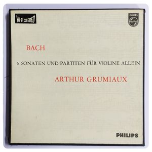Sonate Nr 2 A Moll Für Violine Allein BWV 1003 / Partita Nr 2 D-moll Für Violine Allein BWV 1004 · Johann Sebastian Bach