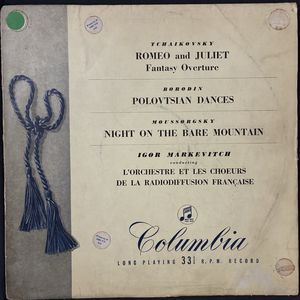 Romeo And Juliet Fantasy Overture / Polovtsian Dances / Night On The Bare Mountain · Pyotr Ilyich Tchaikovsky