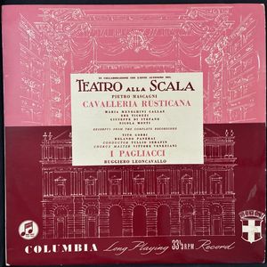 Cavalleria Rusticana / I Pagliacci · Pietro Mascagni