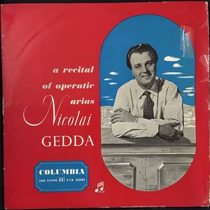 A Recital Of Operatic Arias · Nicolai Gedda