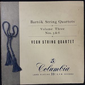String Quartets Nos 5 & 6- Volume Three · Béla Bartók