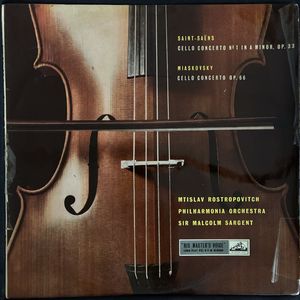 Cello Concerto No. 1 In A Minor / Cello Concerto In C M · Camille Saint-Saëns