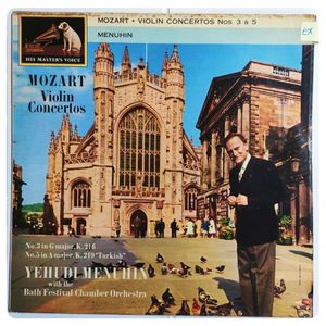 Violin Concertos No 3 In G Major, No 5 In A Major · Wolfgang Amadeus Mozart