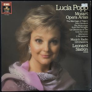 Lucia Popp - Sings Opera Arias By Mozart · Wolfgang Amadeus Mozart