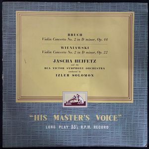 Violin Concerto No. 2 In D Minor, Op. 44 / Violin Concerto No. 2 In D Minor, Op. 22 · Max Bruch
