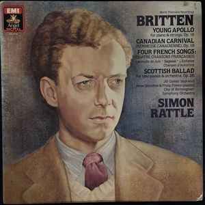 Young Apollo / Canadian Carnival / Four French Songs / Scottish Ballad · Benjamin Britten
