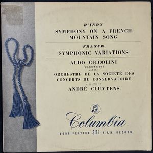 Symphony On A French Mountain Song / Symphonic Variations · Vincent d'Indy
