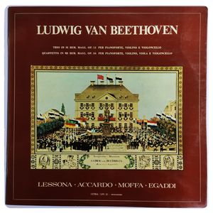 Trio In Si Bem. Magg. Op. 11  Per Pianoforte, Violino E Violoncello / Quartetto In Mi Bem. Op. 16 Per Pianoforte, Violino, Viola E Violoncello · Ludwig van Beethoven
