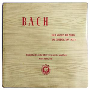 Four Sonatas For Violin And Continuo, BWV 1021-4 · Johann Sebastian Bach