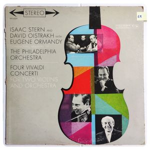 Four Vivaldi Concerti For Two Violins And Orchestra · Isaac Stern