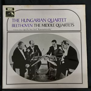 The Middle Quartets - Volume One: Op.59, No.1 In F "Rasoumovsky" · The Hungarian Quartet