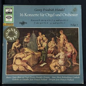 16 Konzerte Für Orgel Und Orchester (Folge 1) · Georg Friedrich Händel