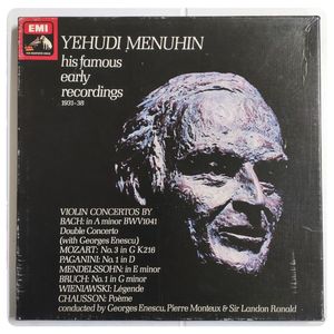 His Famous Early Recordings 1931-38 · Yehudi Menuhin