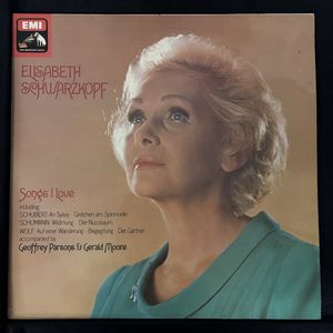 Songs I Love · Elisabeth Schwarzkopf