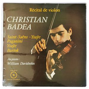 Recital de Violon · Christian Badea