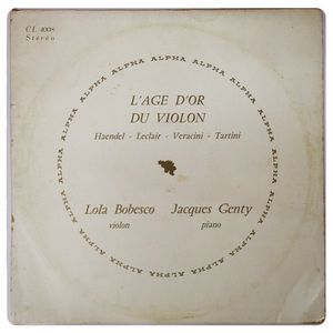 L'Age D'Or Du Violon · Georg Friedrich Händel