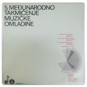 5. Međunarodno Takmičenje Muzičke Omladine · Various