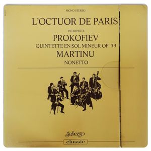 L'Octuor De Paris Interprète Prokofiev : Quintette En Sol Mineur Op. 39 - Martinu : Nonetto · Sergei Prokofiev