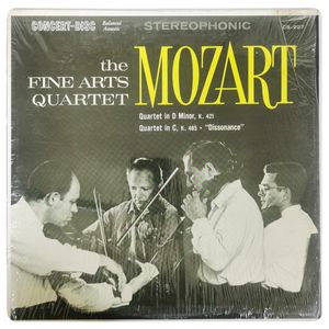 Quartet In D Minor, K. 421 / Quartet In C, K. 465 - "Dissonance" · Wolfgang Amadeus Mozart