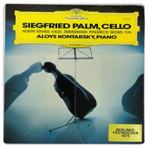 Zeitgenössische Cellomusik · Siegfried Palm
