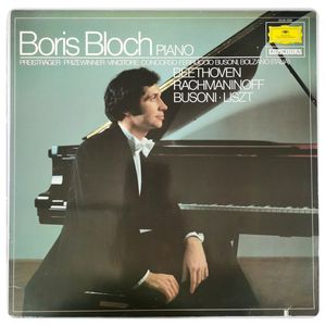 Boris Bloch Piano Preisträger = Prizewinner = Vincitore: Concorso Ferruccio Busoni, Bolzano (Italia) · Boris Bloch
