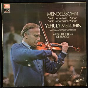 Violin Concerto In E Minor / Violin Concerto In D Minor · Felix Mendelssohn-Bartholdy