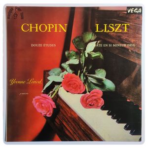 Chopin - 12 études / Liszt Sonate en Si mineur · Yvonne Loriod