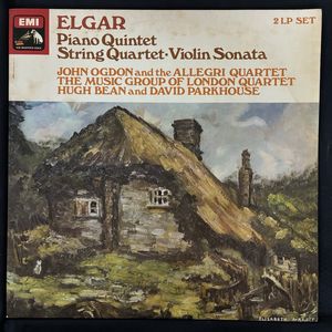 Piano Quintet - String Quartet - Violin Sonata · Sir Edward Elgar