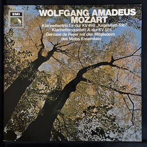 Klarinettentrio Es-dur K 498 „Kegelstatt-Trio“  / Klarinettenquintett A-dur K 581 · Wolfgang Amadeus Mozart