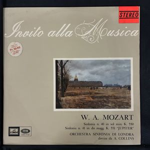 Sinfonia N. 40 In Sol Min. K. 550 / Sinfonia N. 41 In Do Magg. K. 551 "Jupiter" · Wolfgang Amadeus Mozart