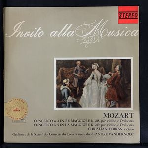 Concerto N. 4 In Re Maggiore K. 218, Per Violino E Orchestra / Concerto N. 5 In La Maggiore K. 219, Per Violino E Orchestra · Wolfgang Amadeus Mozart