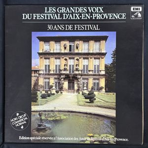 Grandes Voix Du Festival D'Aix, 1948-1978 (Hors Circuit Commercial. Edition Réalisée Pour L'Association Des Amis Du Festival D'Aix.) · Various